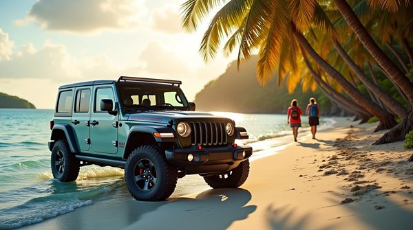 Louez un 4x4 en guadeloupe : l'accès à tous les trésors!